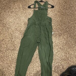 Coveralls green adorable No Boundaries romper